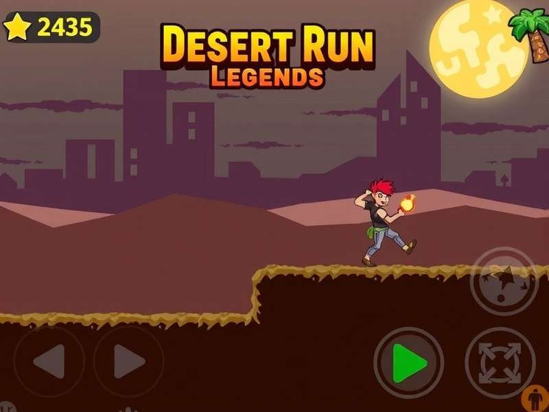 Desert Run Legend Gameplay Screenshot